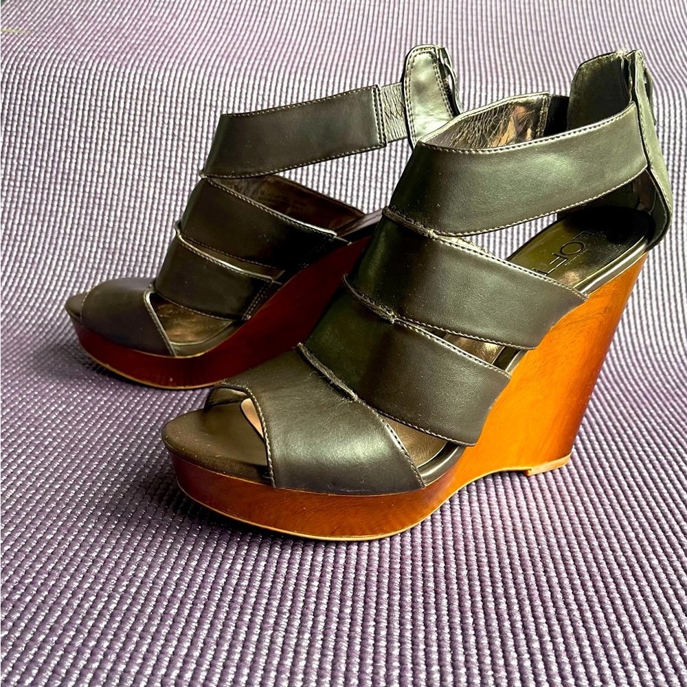 LOFT Kourtney Wooden Wedge